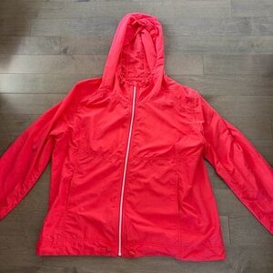GAP Red Active Windbreaker Jacket XL